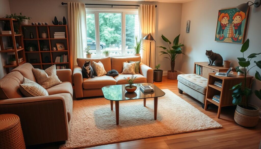 cat-friendly furniture