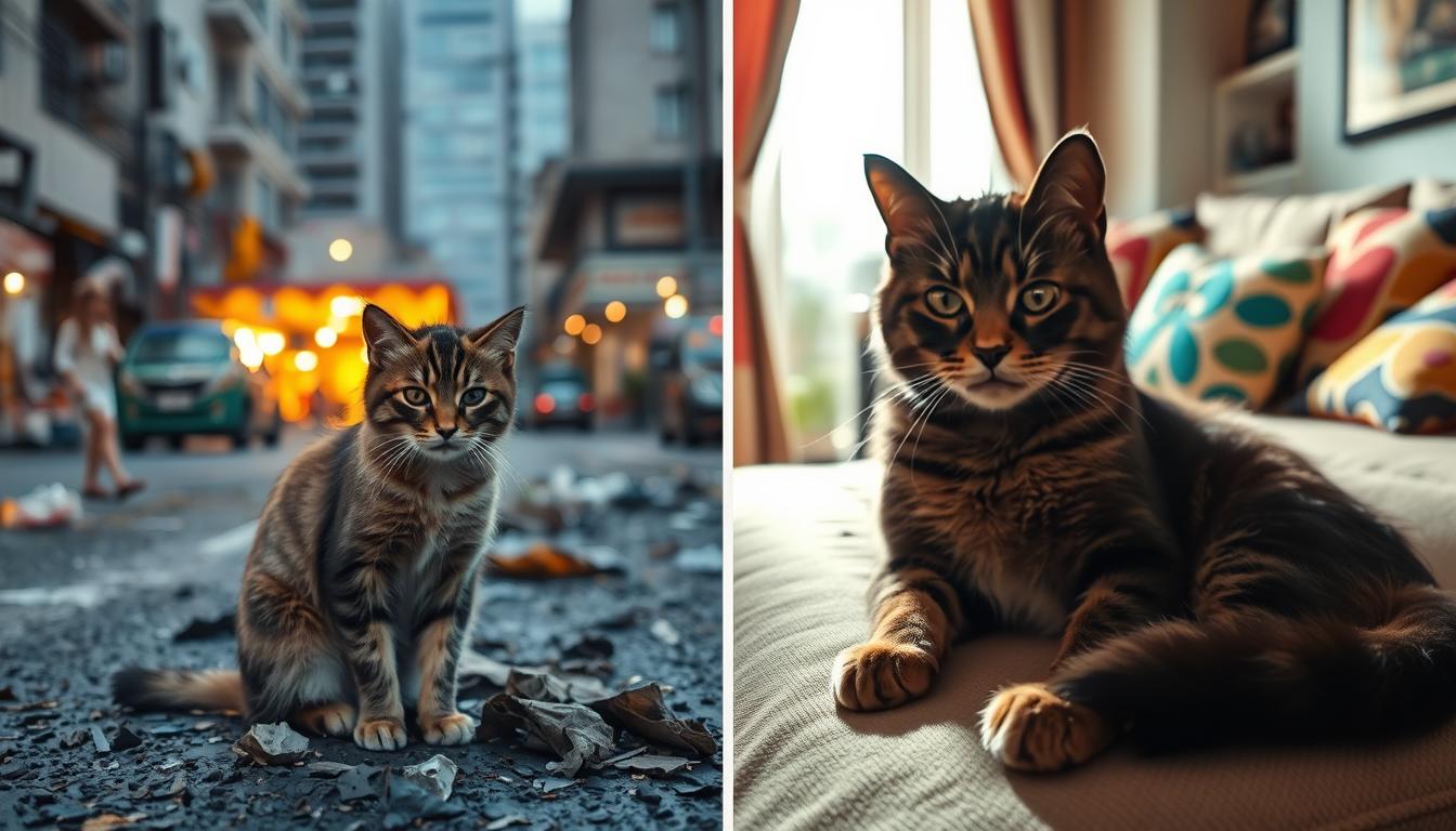 cat rescue transformation